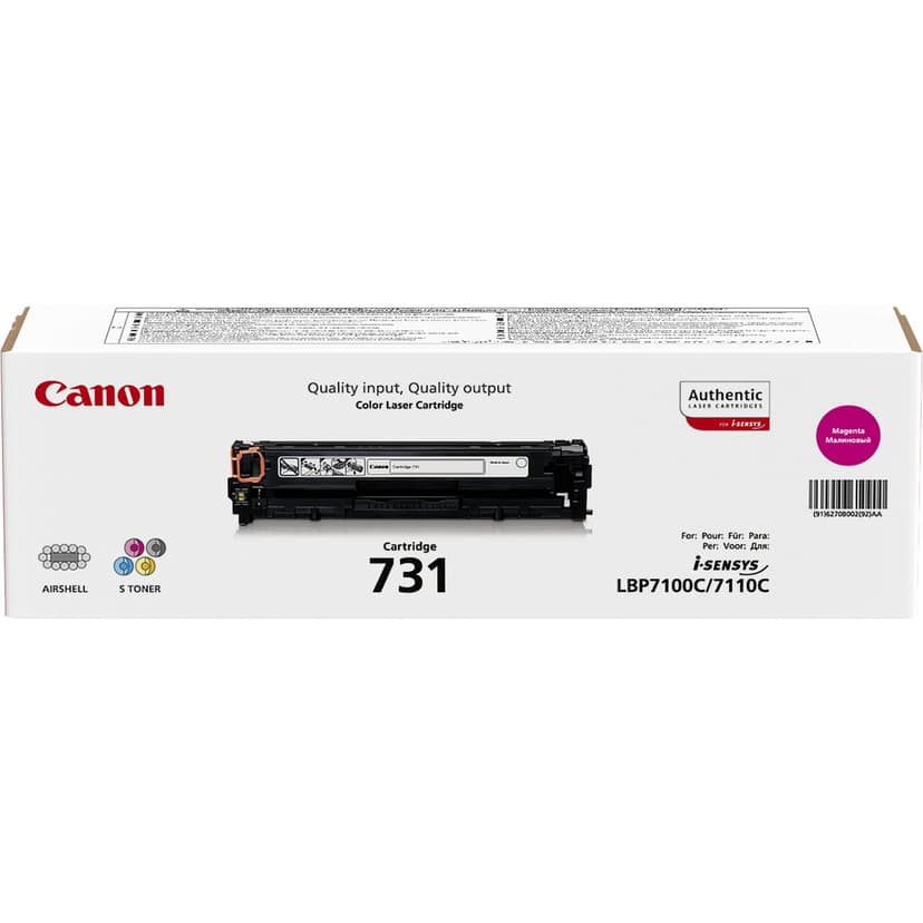 Canon Toner Magenta 731 1,5k - LPB-7100CN