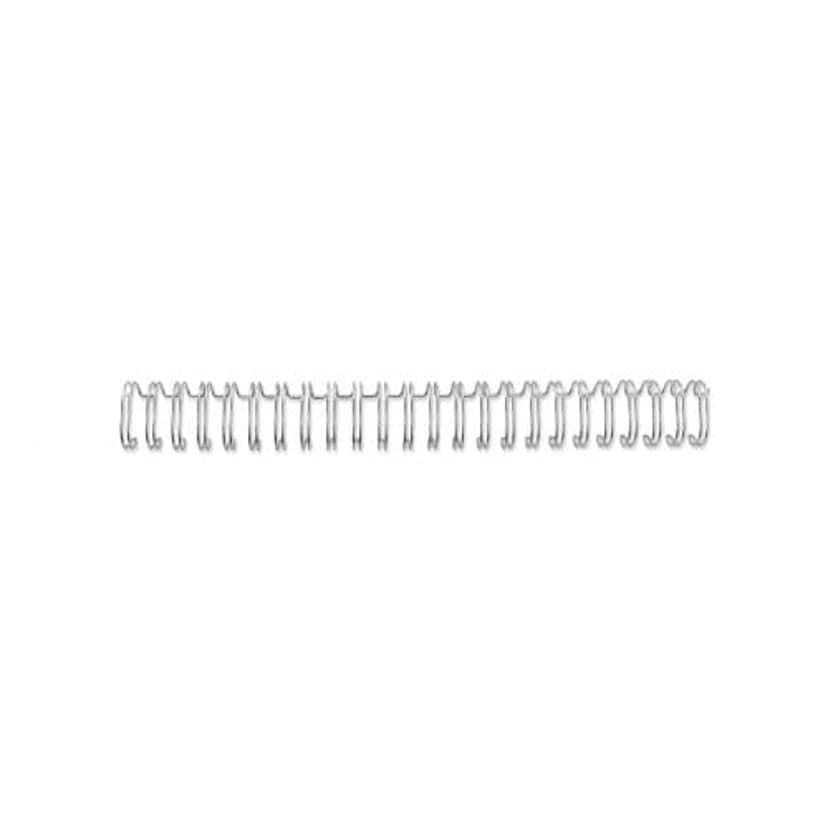 GBC Metal Spiral 3:1 8mm A5 Silver 100pcs