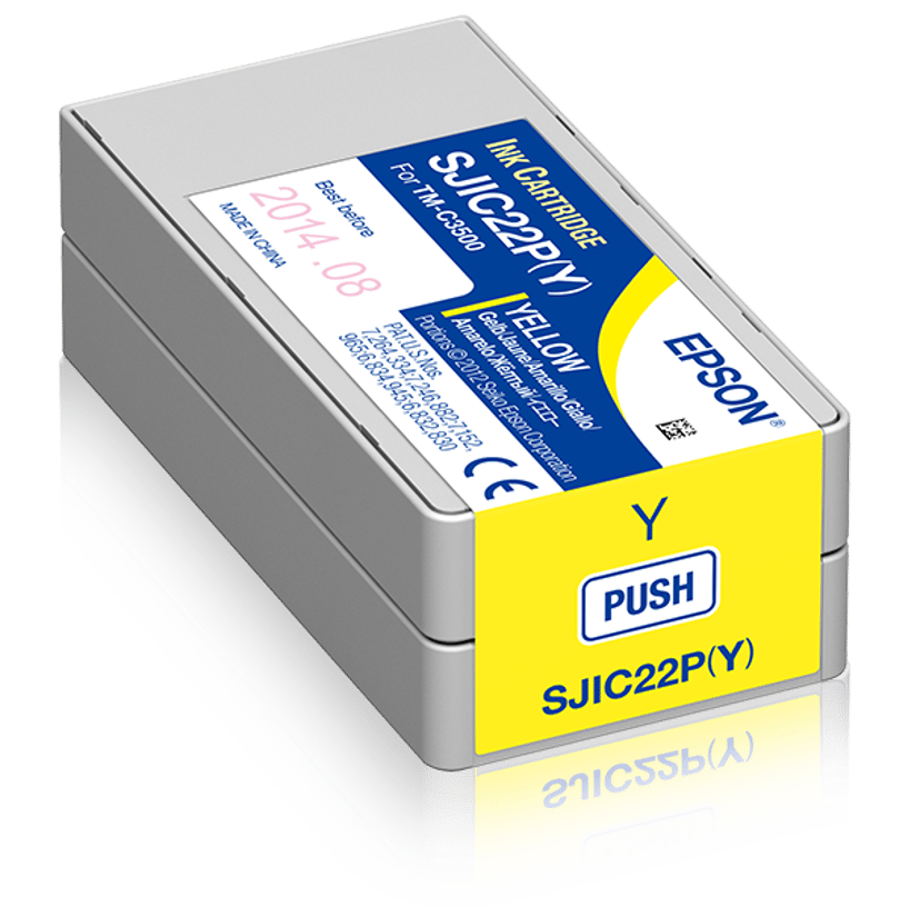 Epson Blekk Gul SJIC22P(Y) – TM-3500
