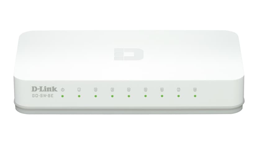 D-Link Dlinkgo 8-Port Fast Ethernet Switch GO-SW-8E