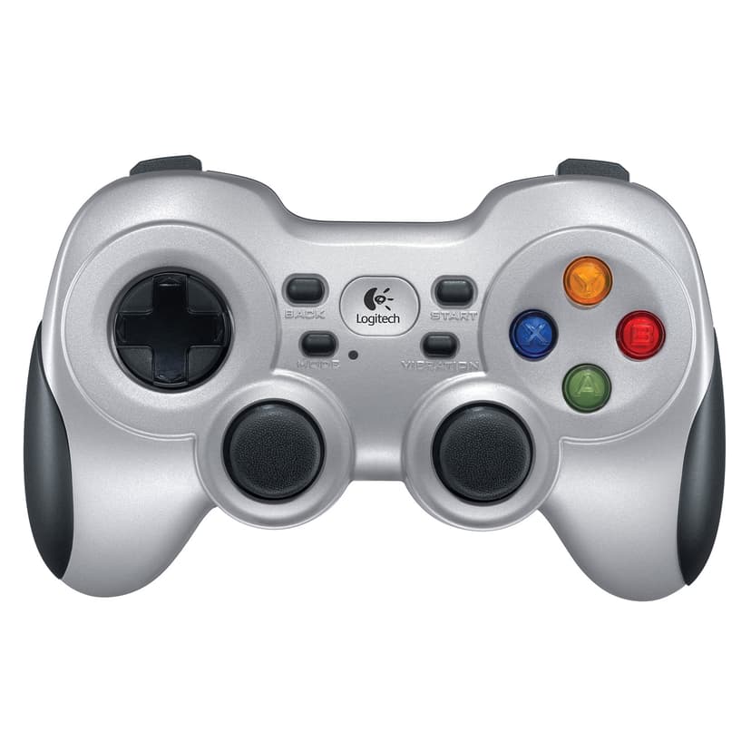 Logitech Wireless Gamepad F710 Silver, Svart