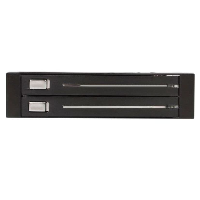 Startech 2 Drive 2.5in Trayless Hot Swap SATA Mobile Rack Backplane