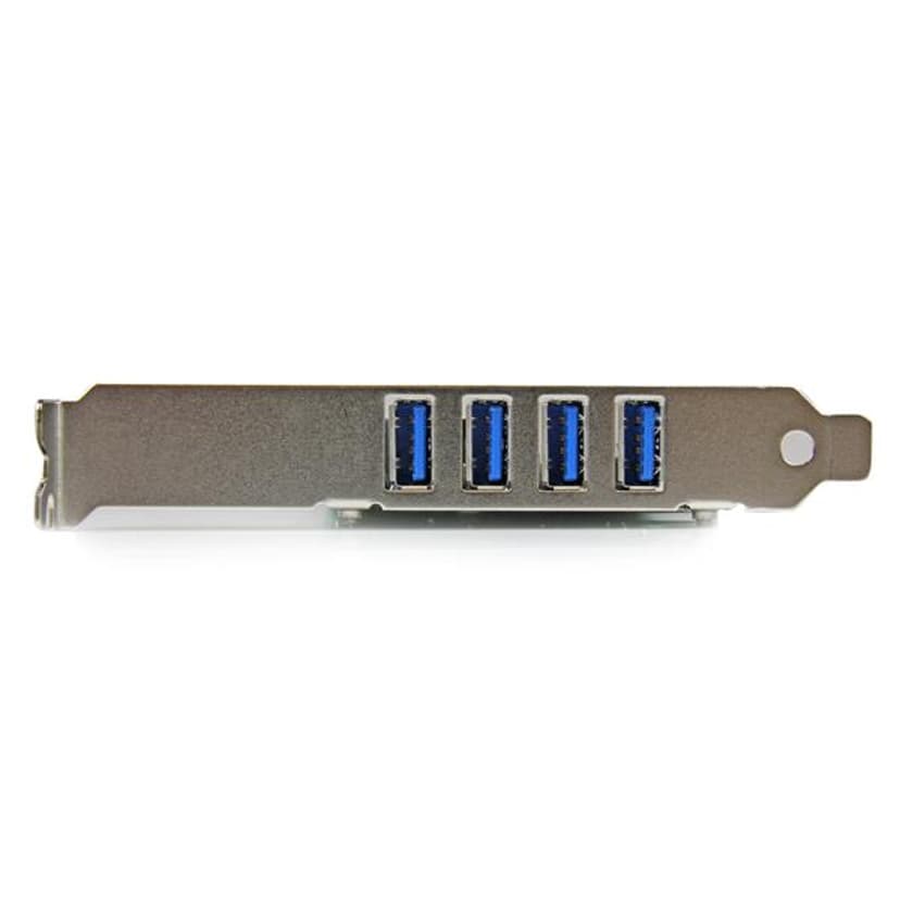Startech 4 Port PCI Express PCIe SuperSpeed USB 3.0 Controller Card Adapter with SATA Power
