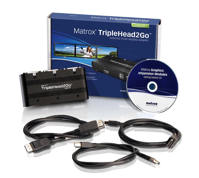 Matrox TRIPLEHEAD2GO DP/TB TO DVI DIGI SE (T2G-DP3D-IF)