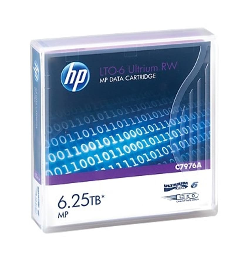 HPE Ultrium RW Data Cartridge 6.25TB 1-Pack