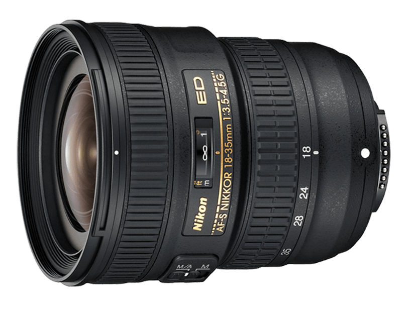Nikon Nikkor AF-S laajakulmaobjektiivi zoomilla