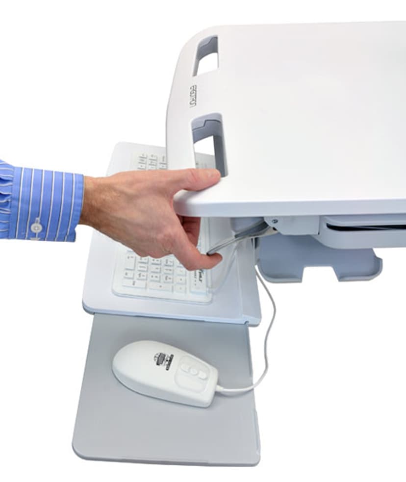 Ergotron StyleView EMR Cart with LCD Pivot