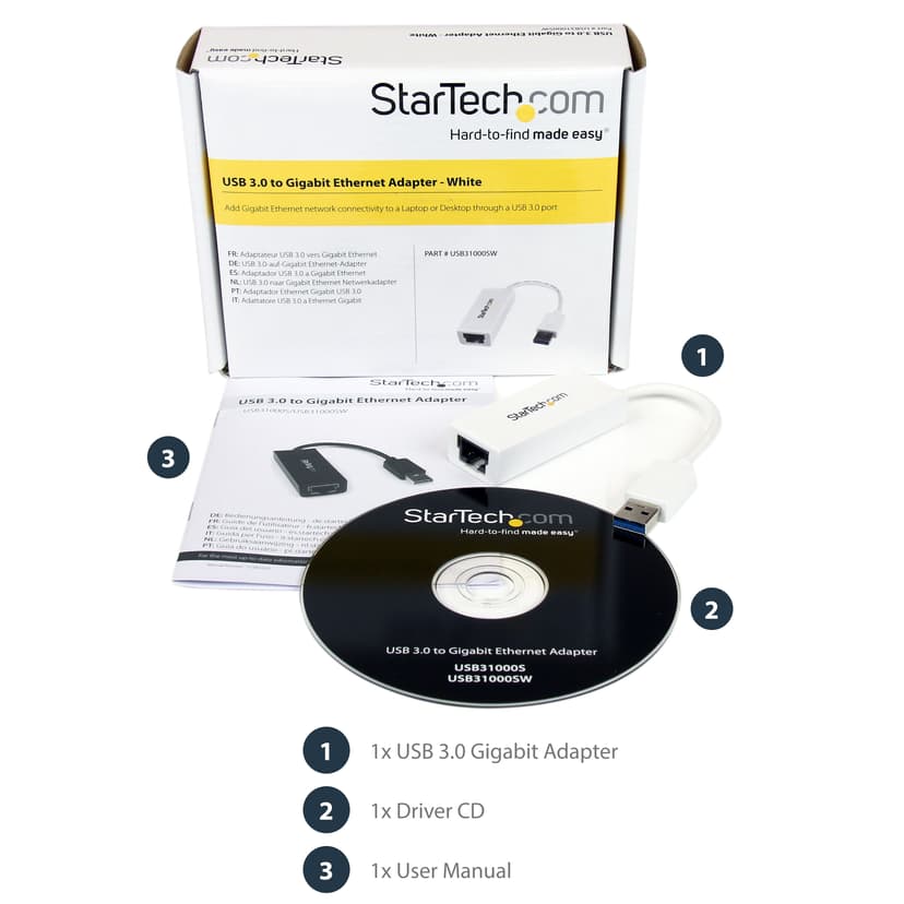 Startech USB 3.0 Gigabit Ethernet Network Adapter