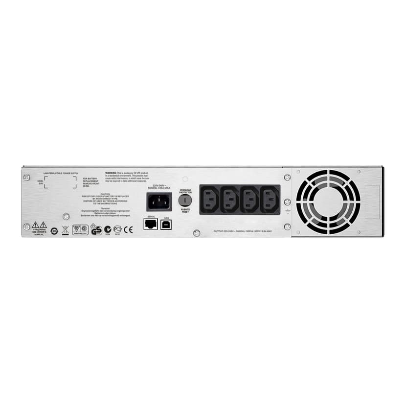 APC Smart-UPS C 1500VA 2U Rm LCD 230V