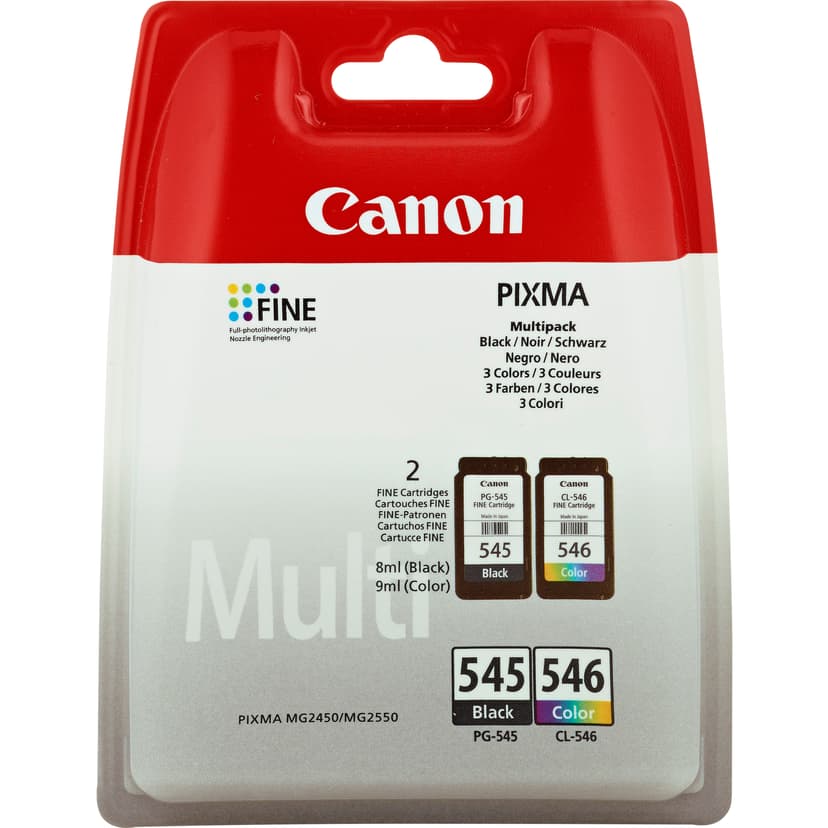 Canon Blekk Multipack PG-545/CL-546 - MG2550