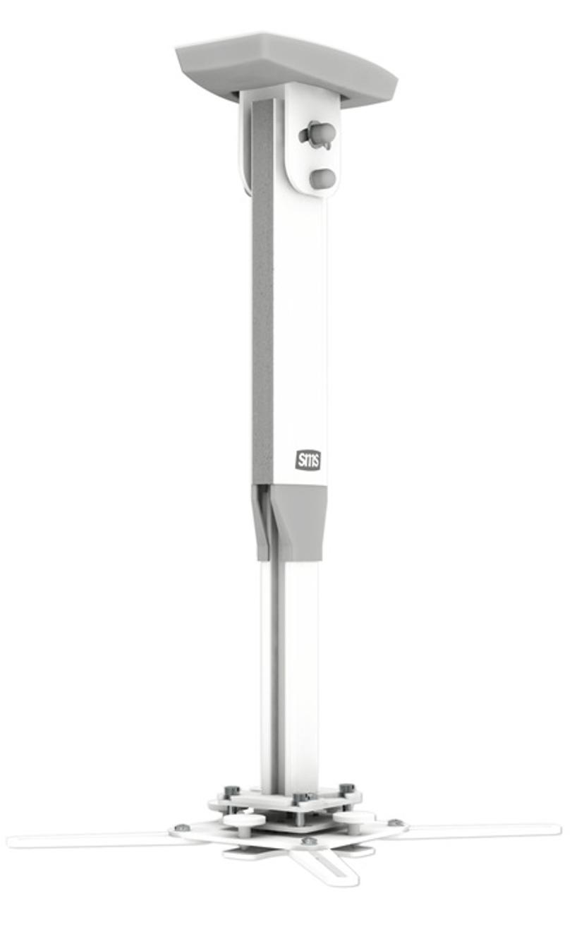SMS Stand Precision cm V385-535 Silver/White + Unislide - (Kuppvare klasse 1)