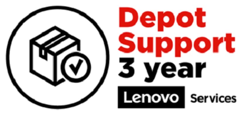 Lenovo Depot/Customer Carry-In Upgrade - utökat serviceavtal - 3 år