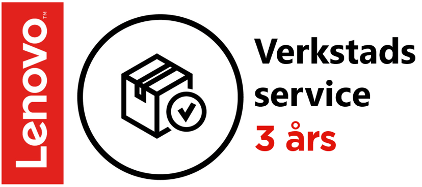 Lenovo Depot/Customer Carry-In Upgrade - utökat serviceavtal - 3 år
