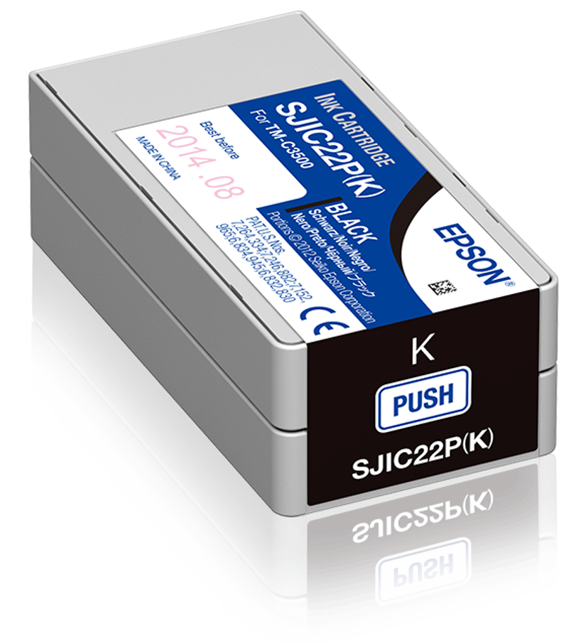 Epson Bläck Black SJIC22P(K) - TM-3500