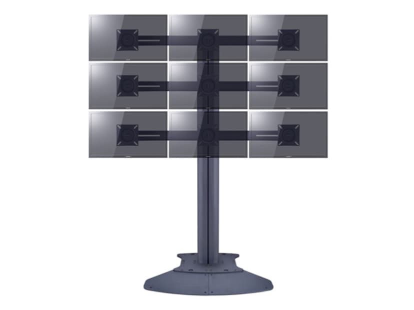 Multibrackets M Public Display Stand Triple Screen Mount