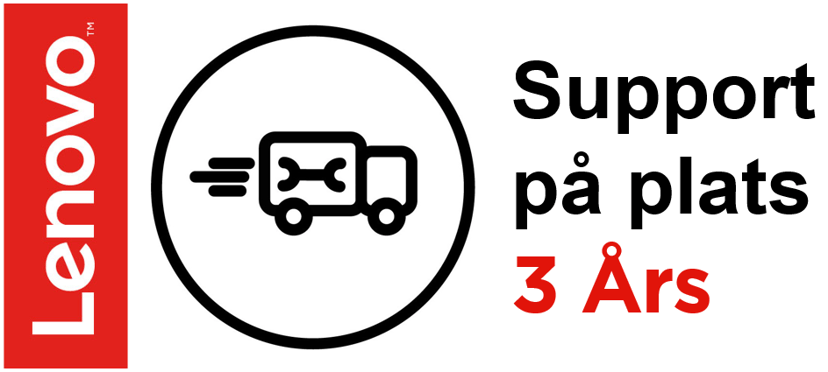Lenovo Onsite Upgrade - utökat serviceavtal - 3 år - på platsen