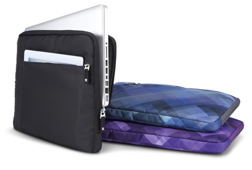 Case Logic Sleeve + Pocket 13" Nylon Svart
