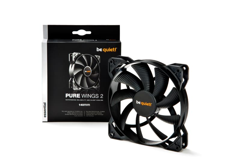 be quiet! Pure Wings 2 Ventilator Zwart