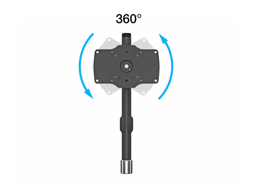 Multibrackets M VESA Desktopmount Single Stand Expansion Kit