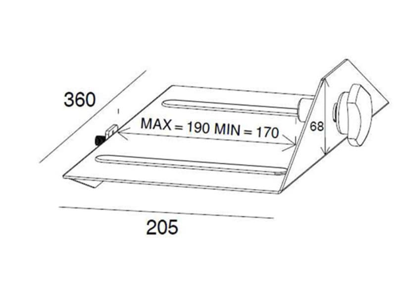 Multibrackets M Public Display Stand CPU Holder