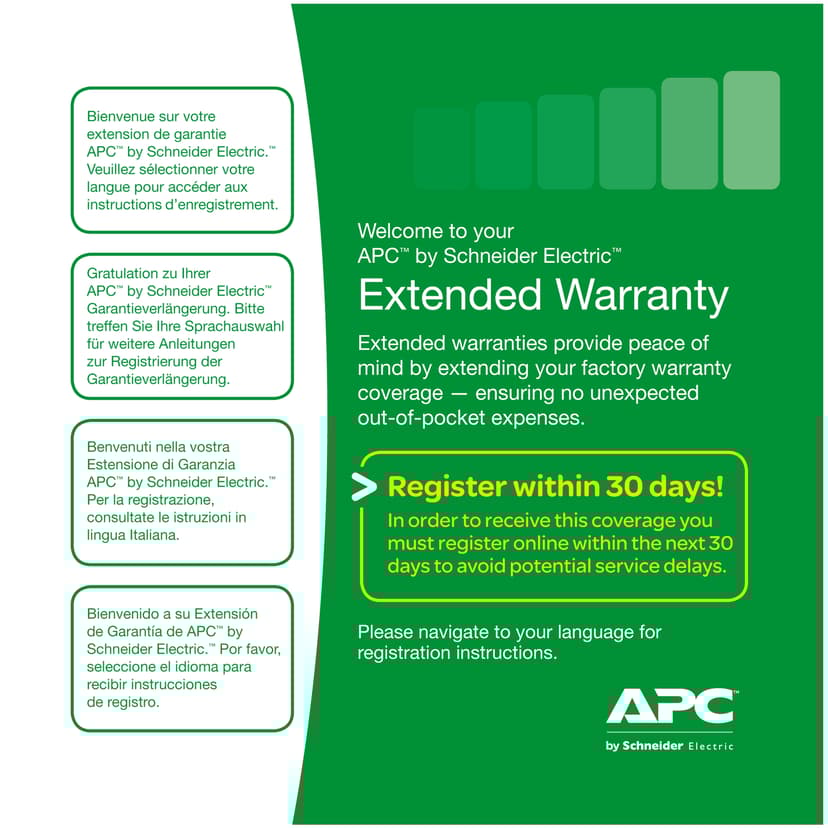 APC Extended Warranty Service Pack