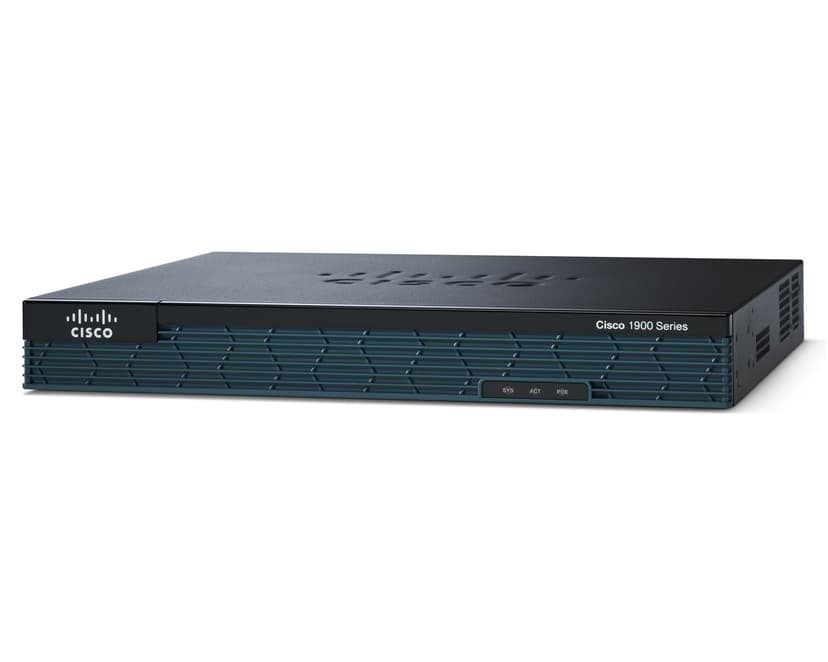 Cisco 1921 4-pair G.SHDSL bundle