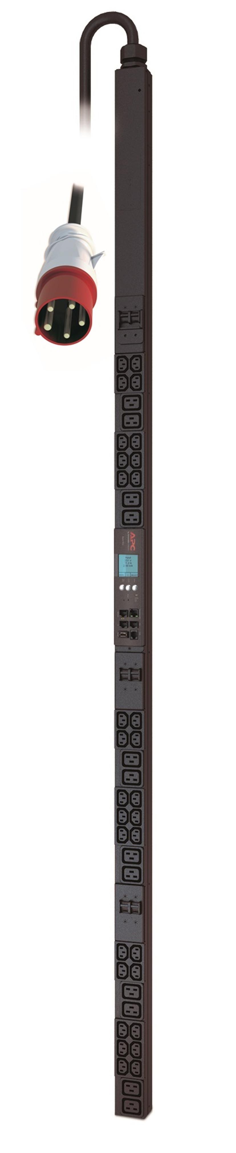 APC AP8886 strømdistribusjonsenhet (PDU) 42 AC-utganger 0U Sort