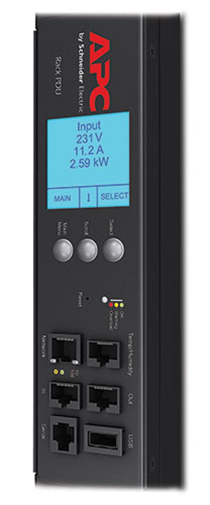 APC Rack PDU 2G Metered By Outlet /W Switching 0U 16A 240V