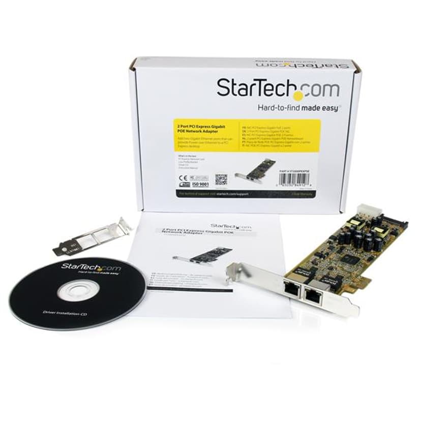 Startech Dual Port PCI Express Gigabit Ethernet PCIe Network Card Adapter