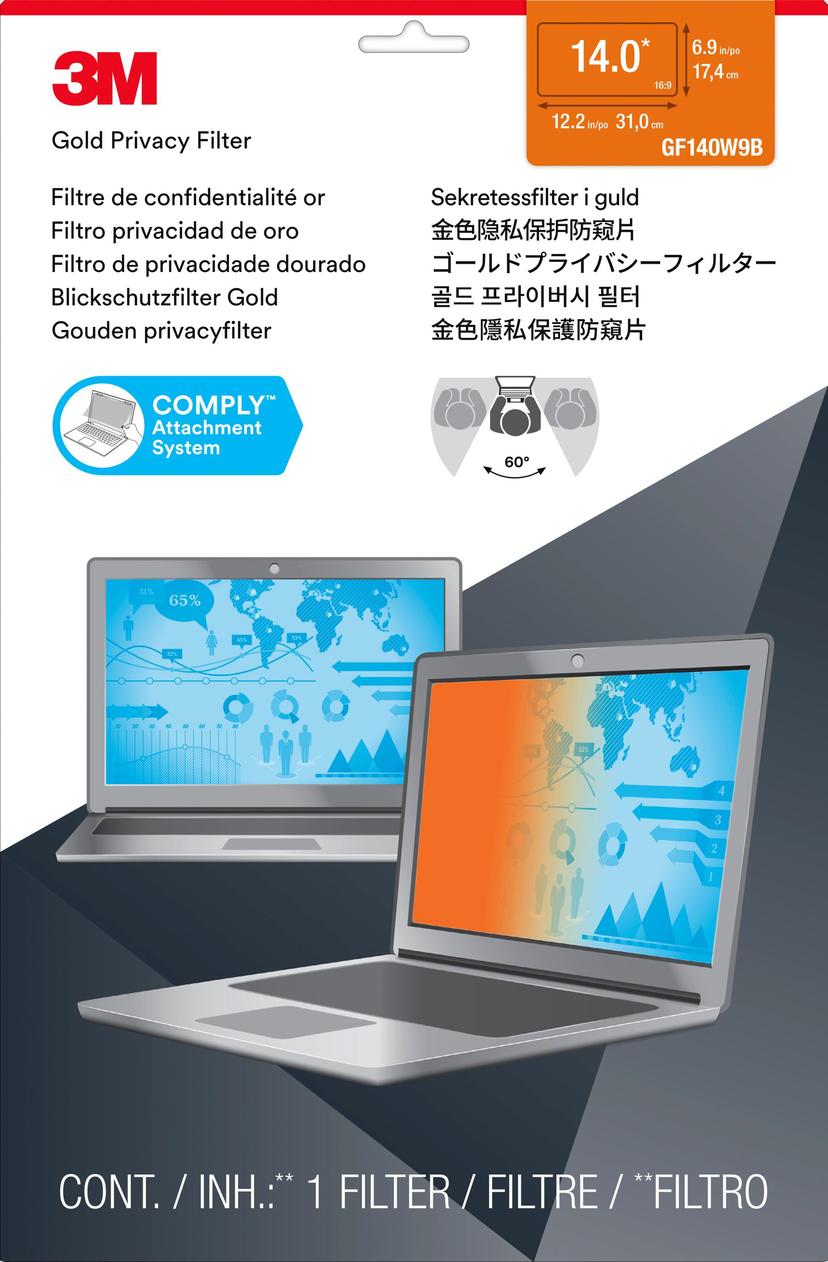 3M Privacy filter 16:9