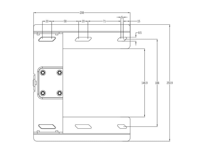 Multibrackets M Universal Swing Arm