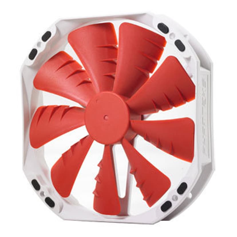 Phanteks PH-F140TS-RD RED 140MM Fläkt Röd, Vit