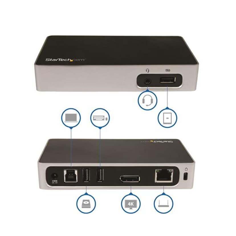 Startech USB 3.0 Docking Station USB 3.2 Gen 1 (3.1 Gen 1) Type-B