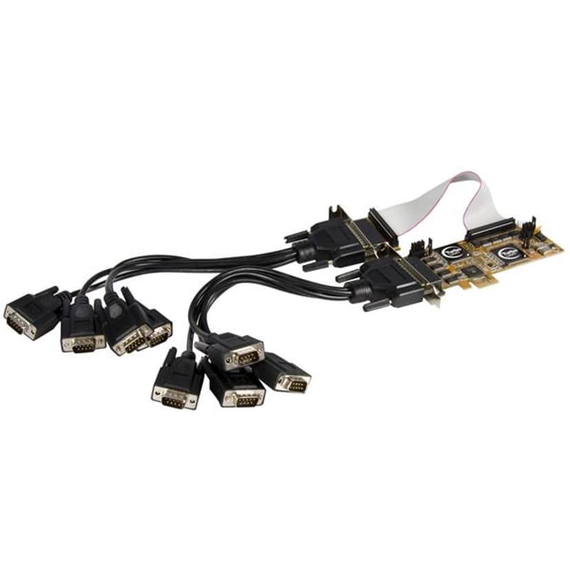 Startech 8 Port PCI Express Low Profile Serial Adapter Card