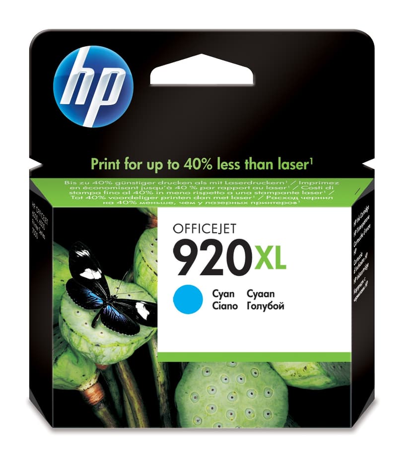 HP Bläck Cyan No.920XL - OfficeJet 6500