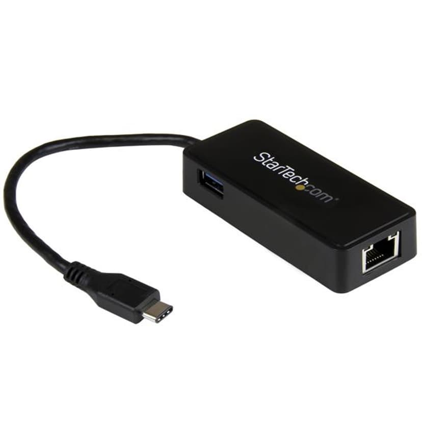 Startech USB 3.1 USB-C to Gigabit Network Adapter with Extra USB Port