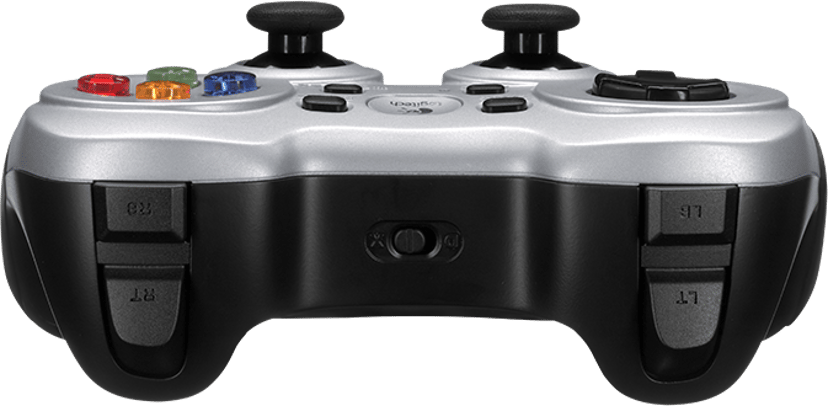 Logitech G F710 Svart, Grå RF Spelplatta Analog / Digital PC Grå, Svart