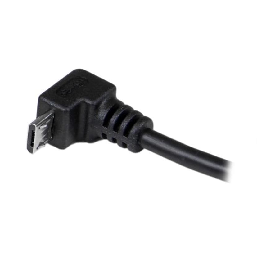 Startech StarTech.com USBAUB2MD USB-kablar 2 m USB 2.0 USB A Micro-USB B Svart 2m USB-A Micro USB-B Svart