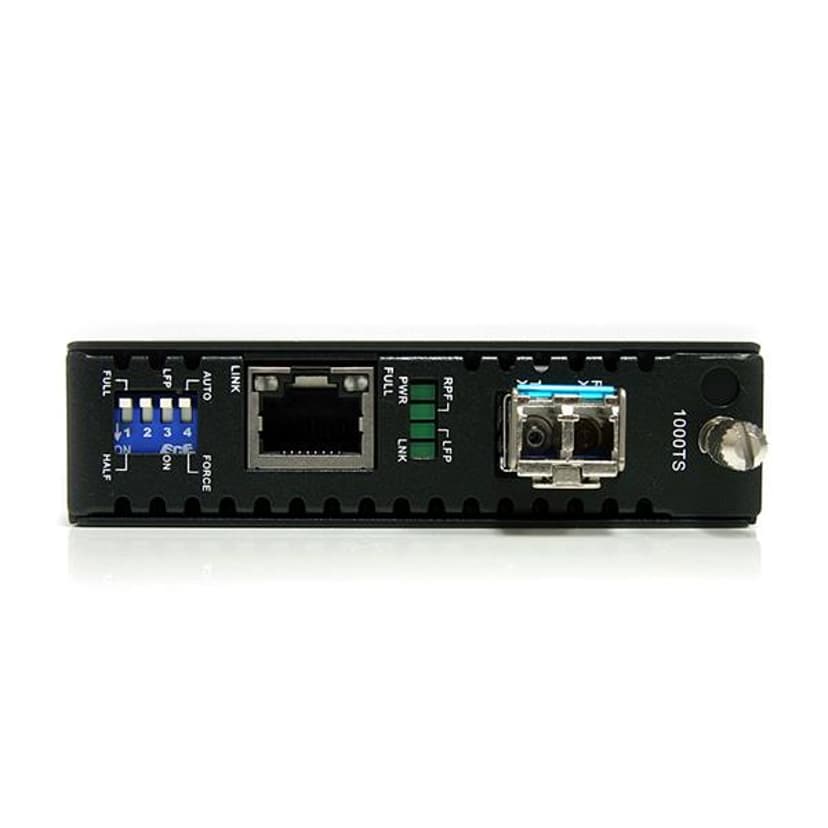 Startech StarTech.com ET91000LC2 nettverksmediakonverterer 2000 Mbit/s 850 nm Multi-modus Sort