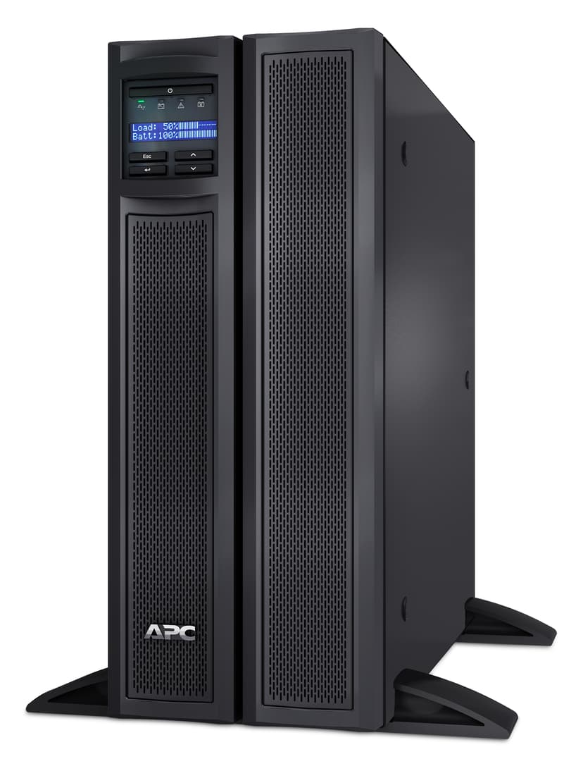 APC Smart-UPS strömskydd (UPS) Linjeinteraktiv 3 kVA 2700 W 10 AC-utgångar