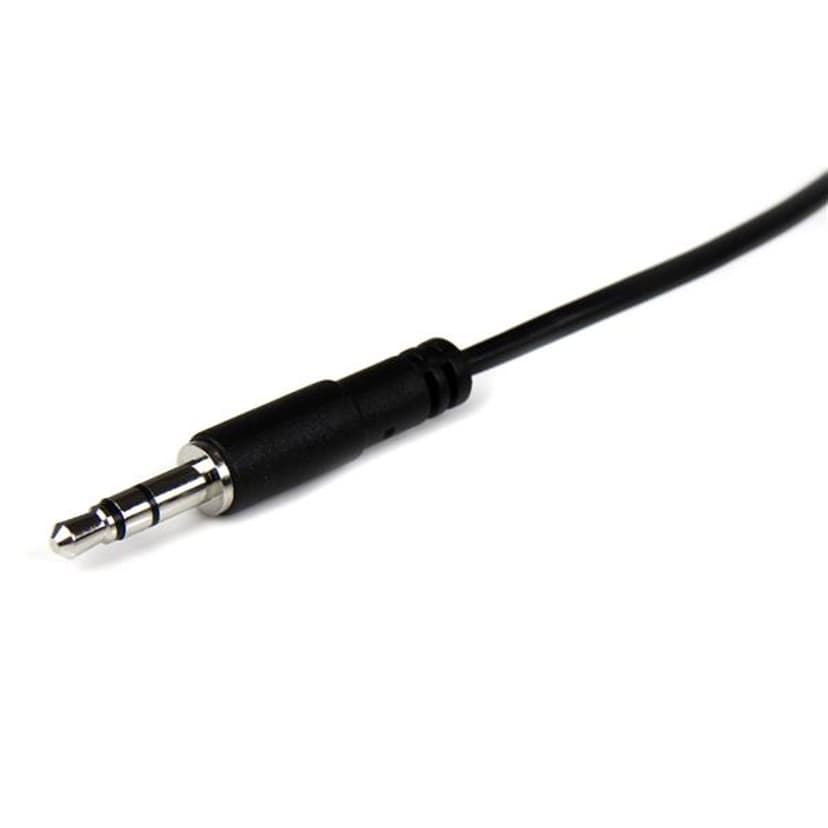 Startech StarTech.com 1m 3.5mm ljudkabel 3,5mm Svart 1m 3.5mm 3,5mm