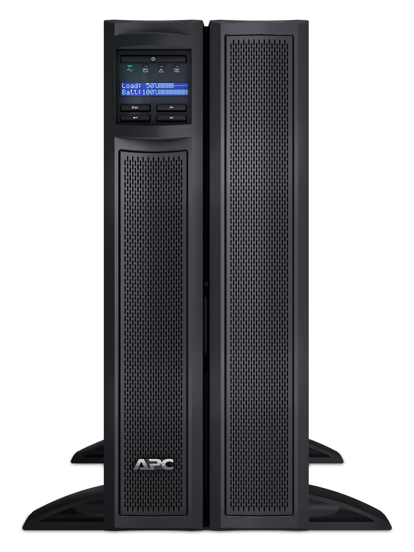 APC Smart-UPS UPS-enhed Interaktivt indgangsstik 3 kVA 2700 W 10 AC stikkontakt(er)