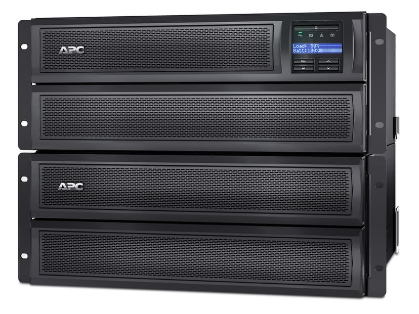 APC Smart-UPS X SMX3000HVNC Noodstroomvoeding - 3000VA, 8x C13, 2x C19 uitgang, USB, NMC