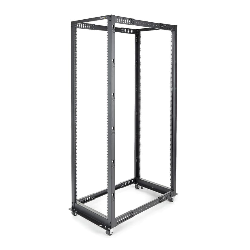 Startech 42U Adjustable Depth Open Frame 4 Post Server Rack