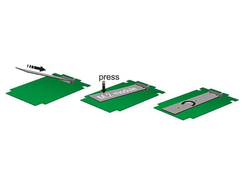 Delock Converter SATA 22 pin > M.2 NGFF