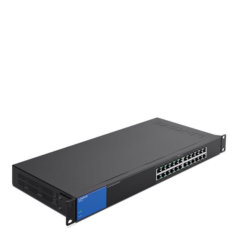 Linksys LGS124P 24-Port Business Gigabit PoE+ Switch 12 + 12 (PoE+)