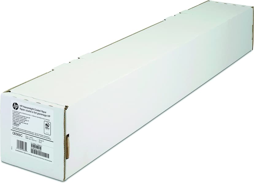 HP Papir HeavyWeight Coated 42" Rulle 30m 130g