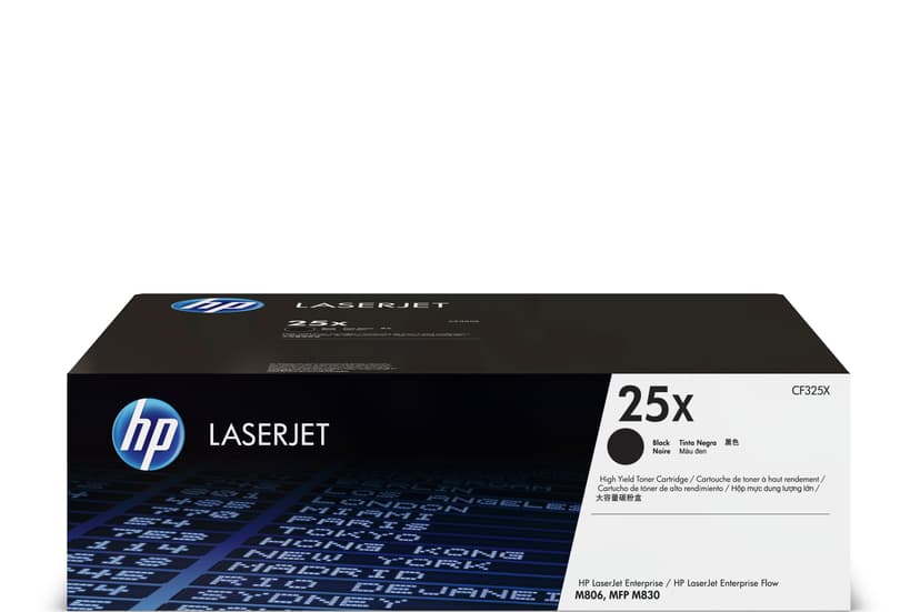 HP Värikasetti, musta, 25X – CF325X