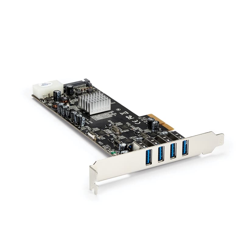 Startech 4 Port PCI Express USB 3.0 Card W/ 4 Dedicated Channels