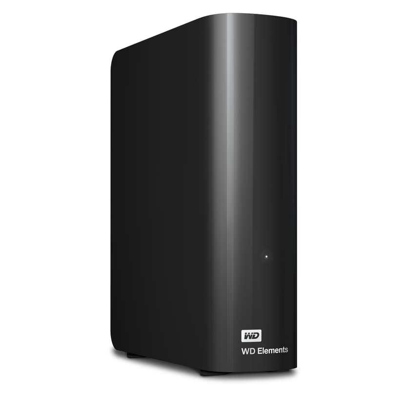 WD Elements Desktop 4TB Svart